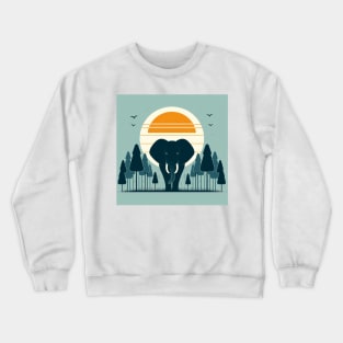 Elephant Crewneck Sweatshirt